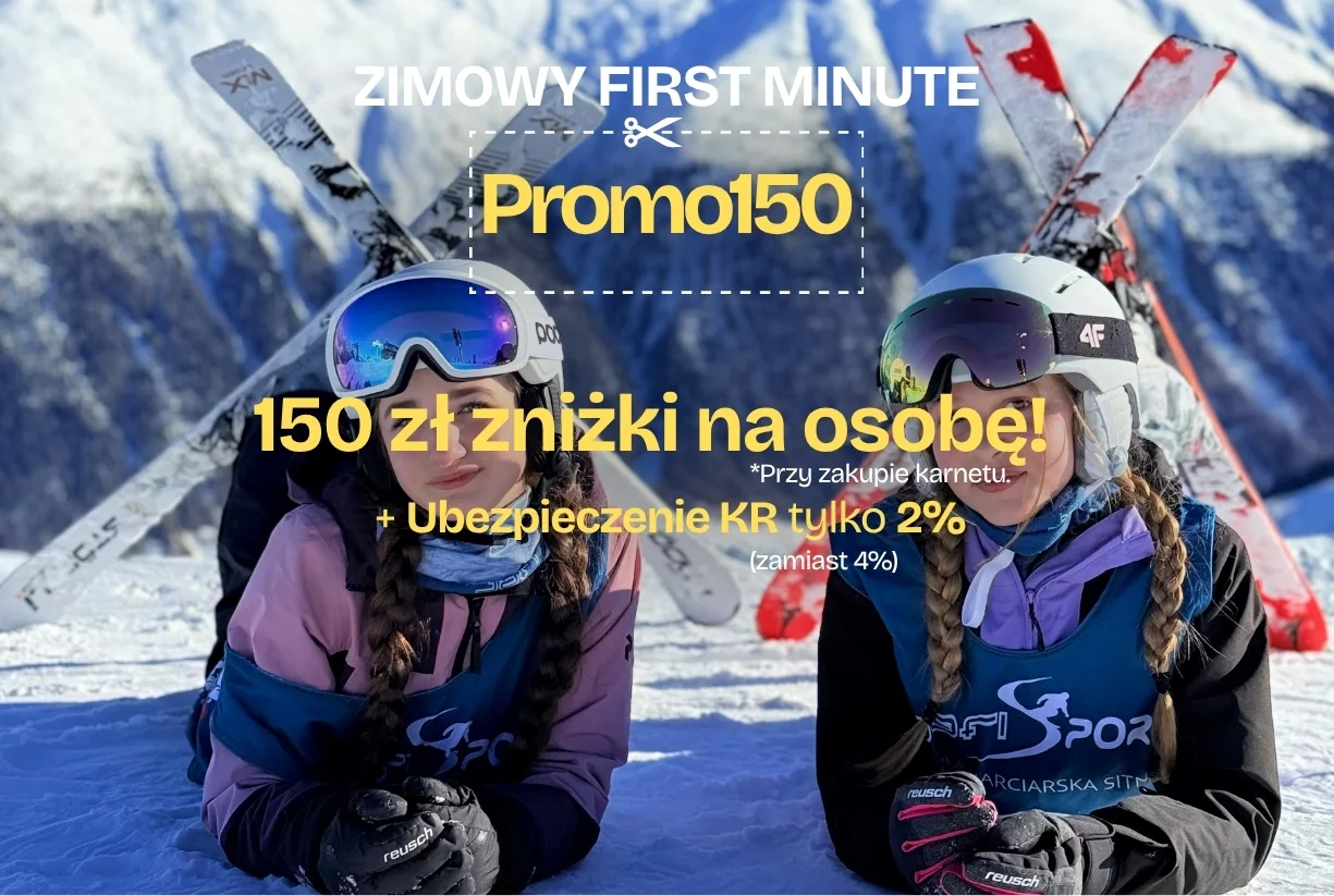 150 zł zniżki na osobę!
